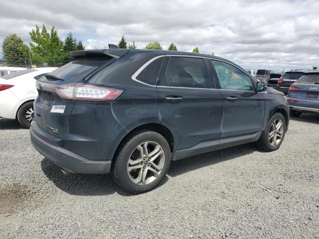 Vin: 2fmtk4k92fbb21772, lot: 62850755, ford edge titanium 20153