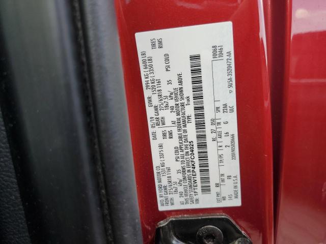2019 FORD F150 SUPER - 1FTEW1EP4KFC04025
