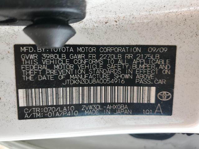 jtdkn3du8a0054916 - 2010 Toyota Prius - #61503705