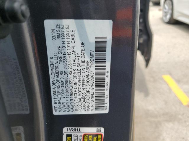 2024 HONDA ODYSSEY EL 5FNRL6H97RB050767