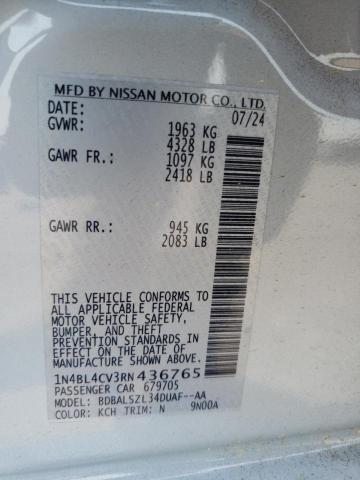 2024 NISSAN ALTIMA SR - 1N4BL4CV3RN436765