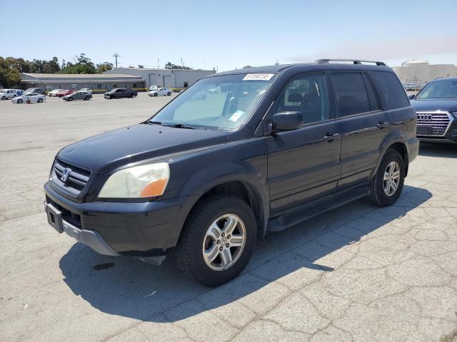 HONDA PILOT EXL 2003 black  gas 2HKYF18683H510264 photo #1