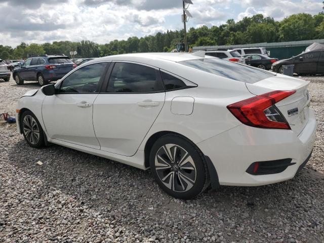 HONDA CIVIC EX 2018 white  gas JHMFC1F39JX016701 photo #3