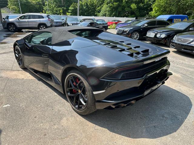 LAMBORGHINI HURACAN 2017 black converti gas ZHWUR2ZF1HLA06744 photo #4