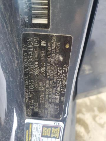 2016 KIA FORTE LX KNAFK4A6XG5487507