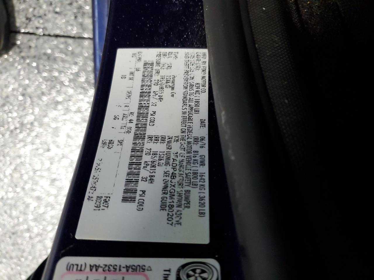 Ford Fiesta se 2016