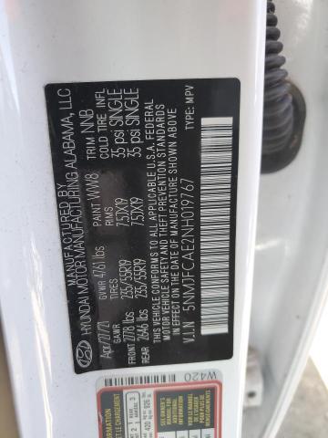 2022 HYUNDAI TUCSON SEL - 5NMJFCAE2NH019767