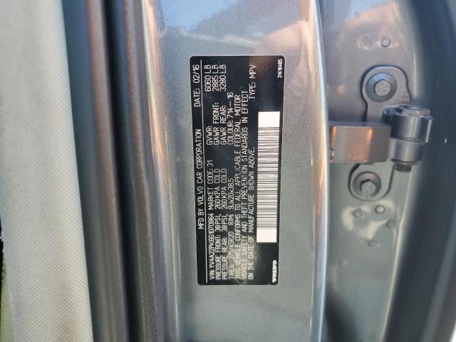 2016 VOLVO XC90 T6 YV4A22PK6G1070864