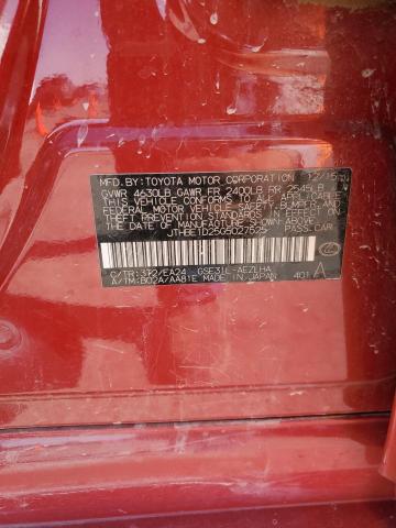 2016 LEXUS IS 350 JTHBE1D25G5027525