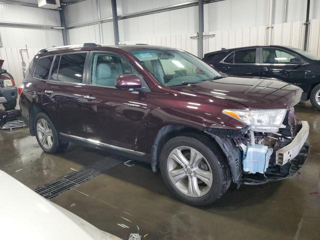 Vin: 5tddk3eh5ds227165, lot: 61362485, toyota highlander limited 20134