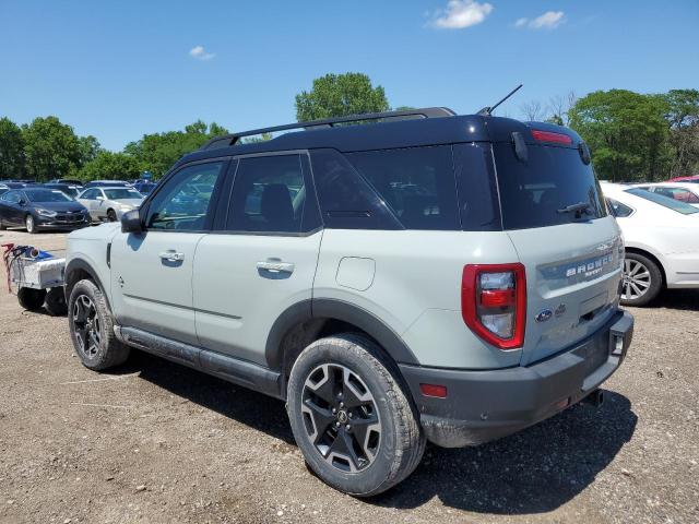 Vin: 3fmcr9c63mrb12106, lot: 62735275, ford bronco outer banks 20212