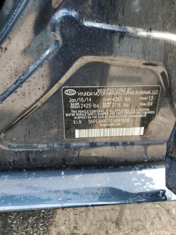 2014 HYUNDAI SONATA GLS - 5NPEB4AC1EH881656