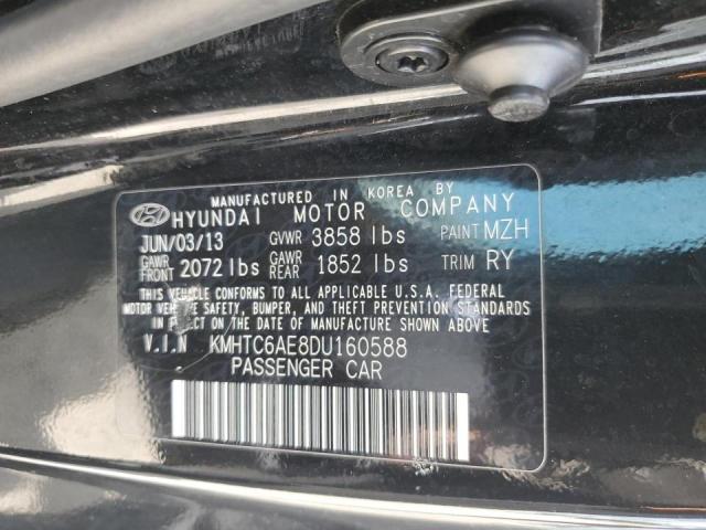 2013 HYUNDAI VELOSTER T - KMHTC6AE8DU160588
