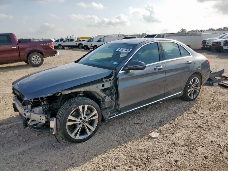 MERCEDES-BENZ C 300 2019 gray  gas 55SWF8DB7KU322057 photo #1