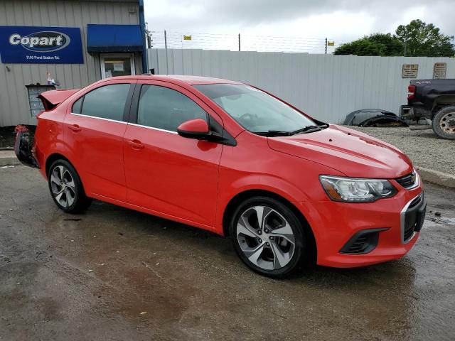 2018 CHEVROLET SONIC PREM 1G1JF5SB1J4139491