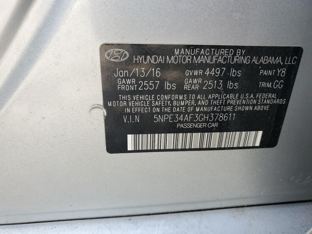 HYUNDAI SONATA SPORT