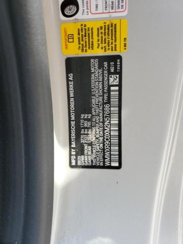 2021 MINI COOPER JOH WMWXR9C0XM2N57686