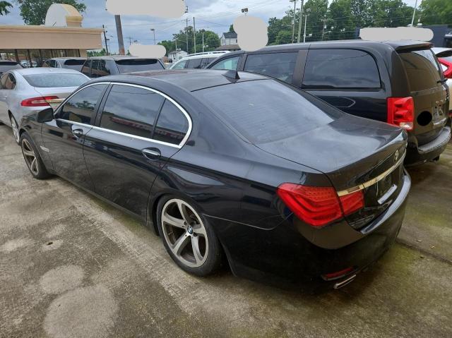 BMW 750 LXI 2012 black sedan 4d gas WBAKC8C58CC435970 photo #4