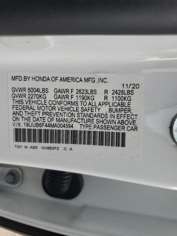 2021 ACURA TLX TECHNOLOGY 19UUB6F44MA004594