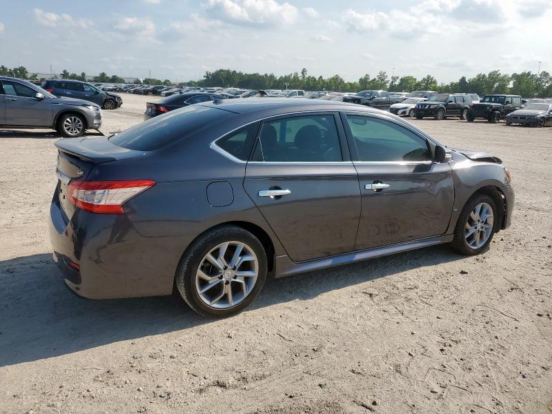 NISSAN SENTRA S 2015 black  gas 3N1AB7AP8FY224475 photo #4