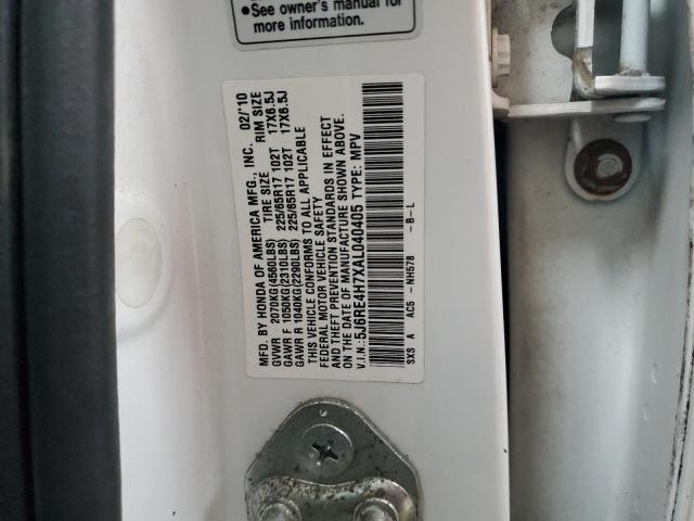 2010 HONDA CR-V EXL - 5J6RE4H7XAL040405