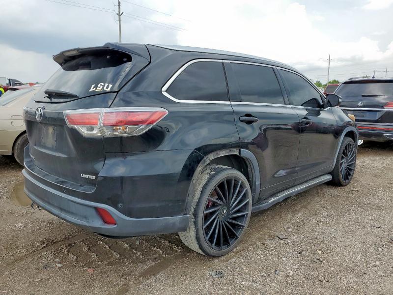 Vin: 5tdykrfh0fs066035, lot: 59943995, toyota highlander limited 20153