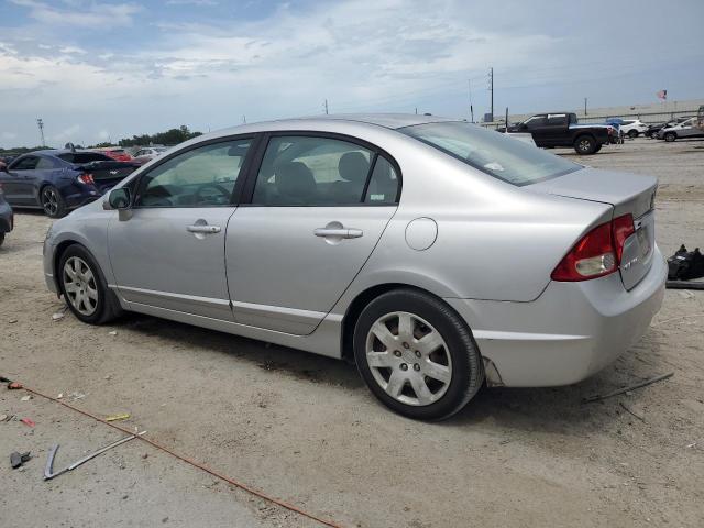 HONDA CIVIC LX 2009 silver  gas 1HGFA16549L026209 photo #3