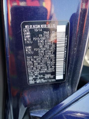 2015 NISSAN JUKE S JN8AF5MR9FT500274