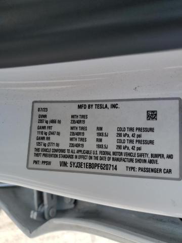 2023 TESLA MODEL 3 5YJ3E1EB0PF620714