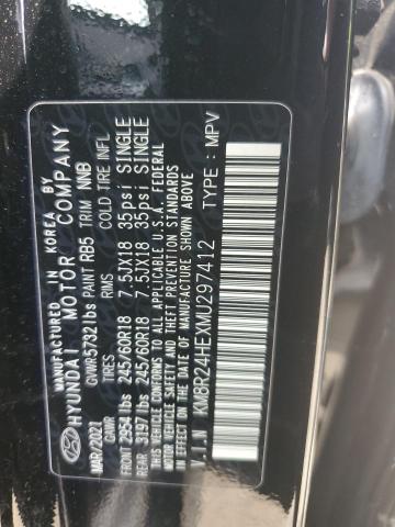 2021 HYUNDAI PALISADE S KM8R24HEXMU297412