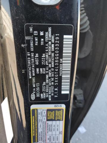2016 KIA OPTIMA LX - 5XXGT4L38GG033291