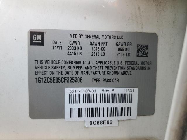 2012 CHEVROLET MALIBU 1LT - 1G1ZC5E05CF225206