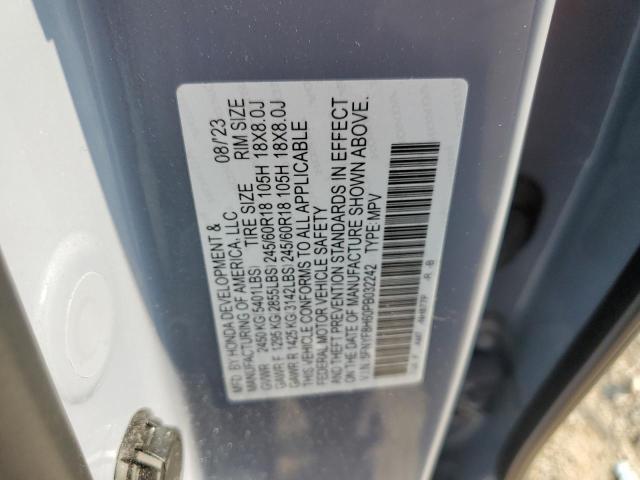 2023 HONDA PASSPORT T 5FNYF8H60PB032242
