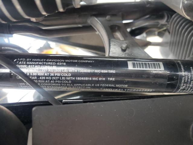 2016 HARLEY-DAVIDSON FLHTK ULTR 1HD1KEL17GB662882