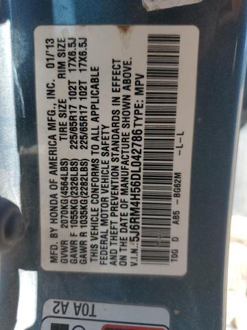 2013 HONDA CR-V EX - 5J6RM4H56DL042786