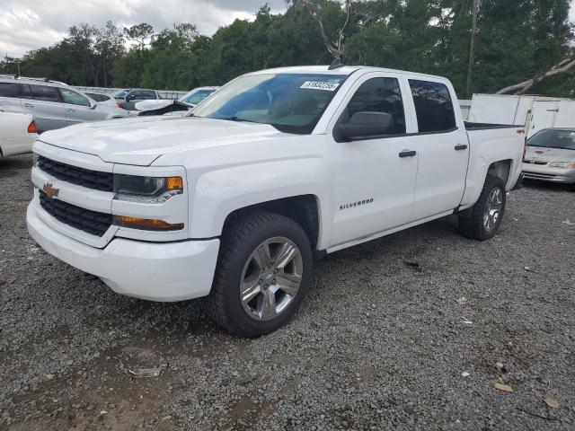 CHEVROLET SILVERADO 2018 white  gas 3GCUKPEC2JG216601 photo #1