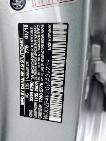 2018 MERCEDES-BENZ E 300 4MAT WDDZF4KB0JA409239