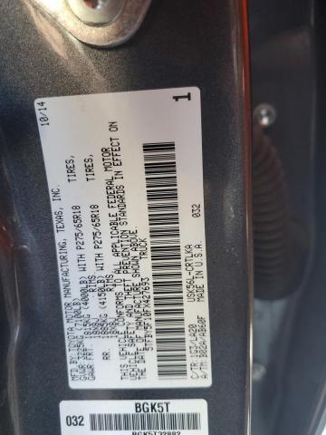 2015 TOYOTA TUNDRA DOUBLE CAB LIMITED - 5TFBY5F10FX427693