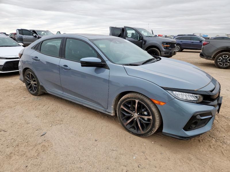 Vin: shhfk7h98mu211372, lot: 61572495, honda civic sport touring 20214