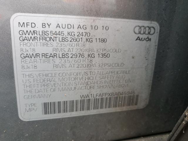 wa1lfafpxba045945 - 2011 Audi q5 premium plus - #60817915