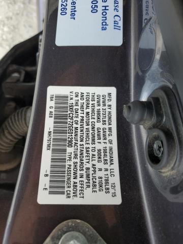 2016 HONDA CIVIC EX 19XFC2F72GE012900