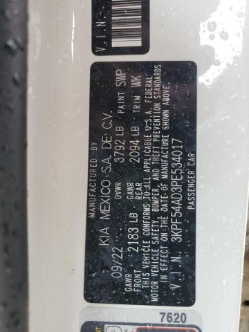 2023 KIA FORTE GT L 3KPF54AD3PE534017