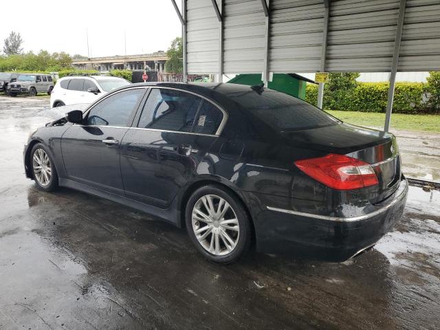 HYUNDAI GENESIS 3. 2014 black  gas KMHGC4DD6EU259615 photo #3