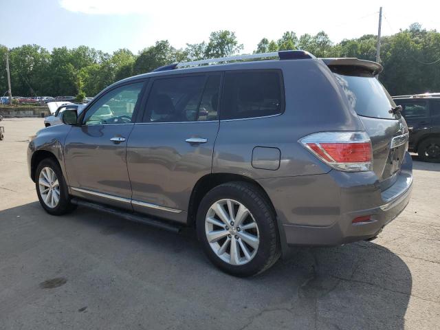 Vin: jtedc3eh7d2014539, lot: 61906615, toyota highlander hybrid limited 20132