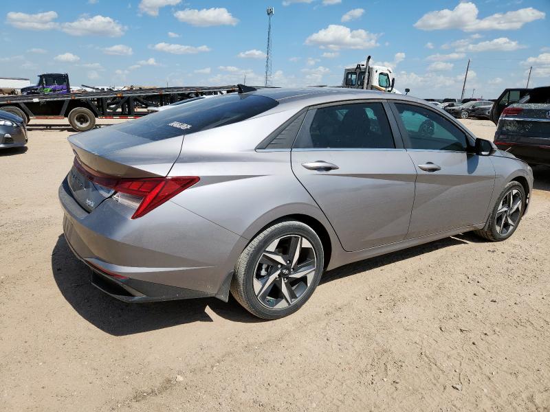 Vin: kmhln4aj6pu058027, lot: 61001595, hyundai elantra limited 20233