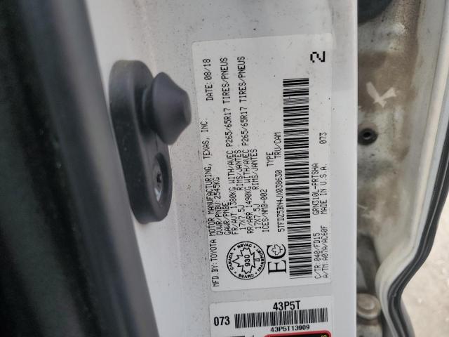 2018 TOYOTA TACOMA DOU 5TFDZ5BN4JX038630