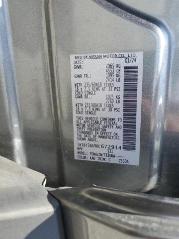 2024 NISSAN ROGUE SV 5N1BT3BA9RC672914