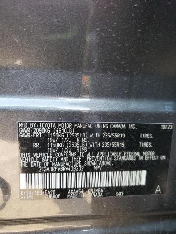 2024 TOYOTA RAV4 XLE P 2T3A1RFV8RW409302