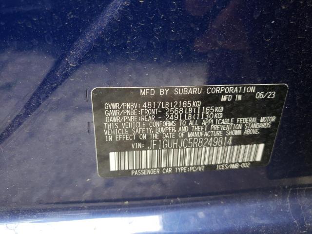 2024 SUBARU IMPREZA RS JF1GUHJC5R8249814