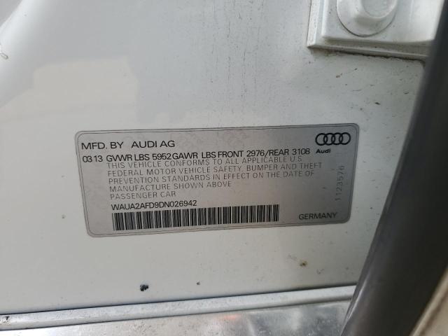 waua2afd9dn026942 - 2013 Audi a8 quattro - #60319565